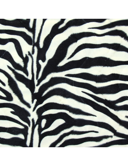 Tessuto effetto pelle di animale - Zebra
