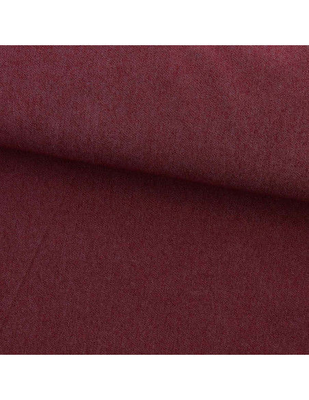 Tessuto jeans denim elasticizzato - Bordeaux