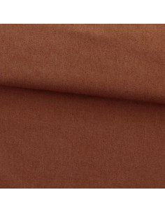 Tessuto jeans denim elasticizzato - Ruggine