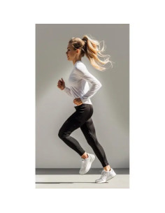 Tessuto lycra sportivo - Nero 2