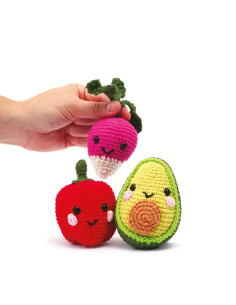Kit uncinetto amigurumi - Le mie verdure 2