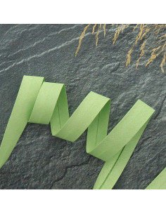 Sbieco tutto tessuto policotone - Verde chiaro