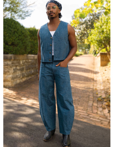 Modello di gilet e pantaloni - Know Me 2109