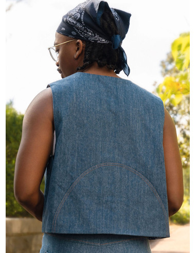 Modello di gilet e pantaloni - Know Me 2109