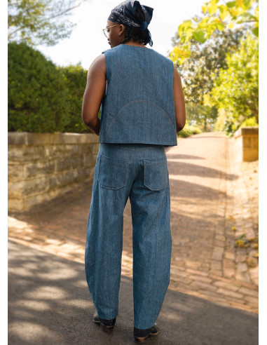 Modello di gilet e pantaloni - Know Me 2109