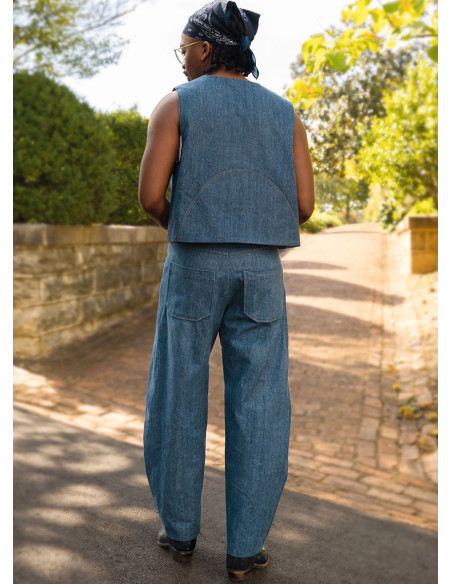 Modello di gilet e pantaloni - Know Me 2109