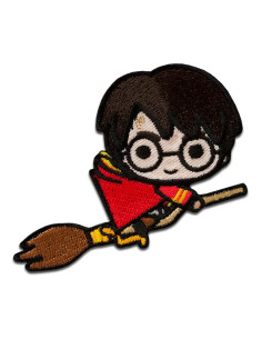 Toppa termoadesiva Harry Potter - Harry sulla sua scopa