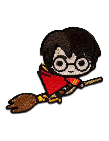 Toppa termoadesiva Harry Potter - Harry sulla sua scopa