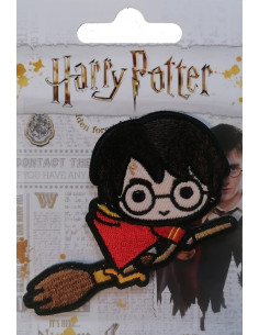 Toppa termoadesiva Harry Potter - Harry sulla sua scopa 2