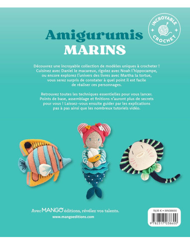 Libro amigurumi marini