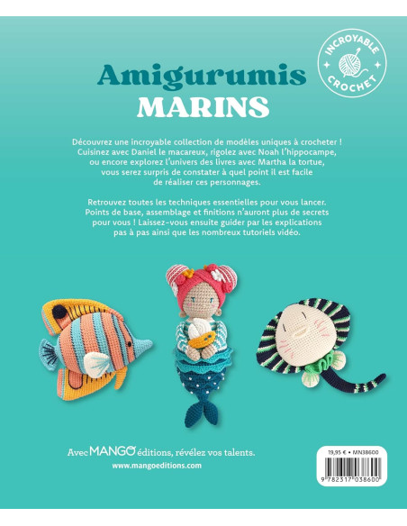 Libro amigurumi marini