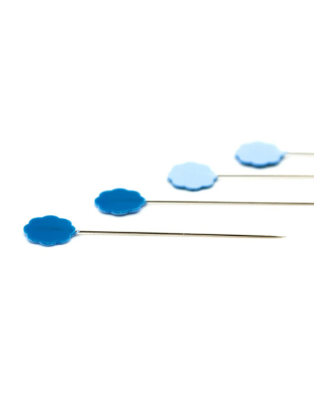Spilli con testa fine a forma di fiore Clover