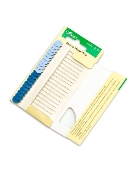 Spilli con testa fine a forma di fiore Clover