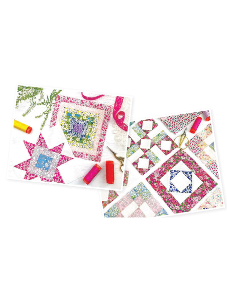 Libro 1 quilt, 100 blocchi - Alice nel paese delle meraviglie