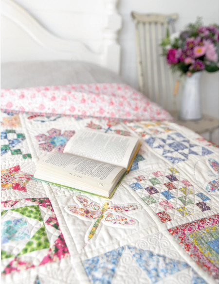 Libro 1 quilt, 100 blocchi - Alice nel paese delle meraviglie