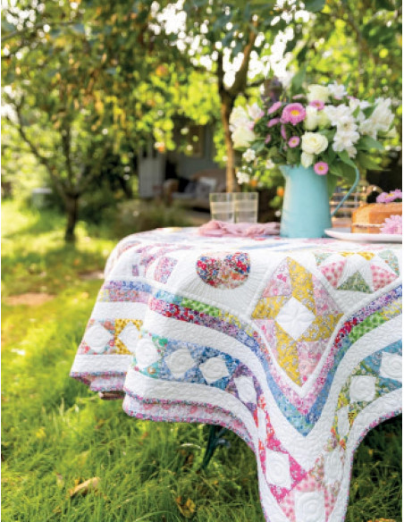 Libro 1 quilt, 100 blocchi - Alice nel paese delle meraviglie