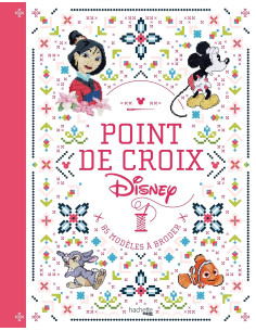 Libro punto croce Disney