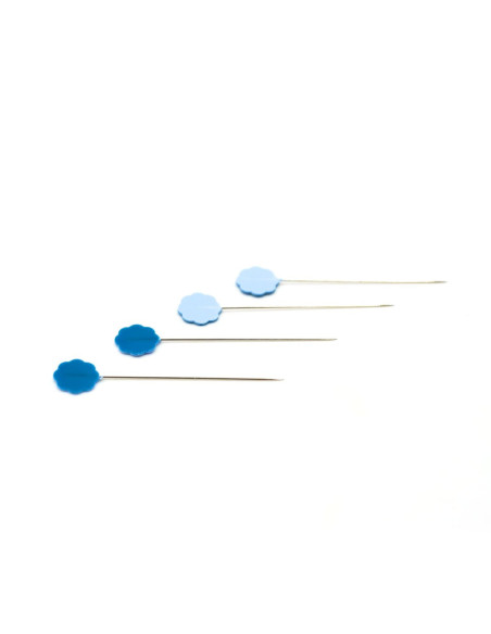 Spilli con testa fine a forma di fiore Clover