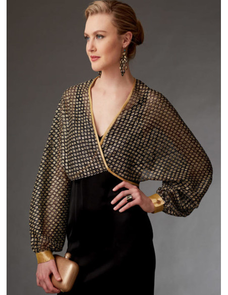 Modello di boleri e mini mantella - Vogue 9276