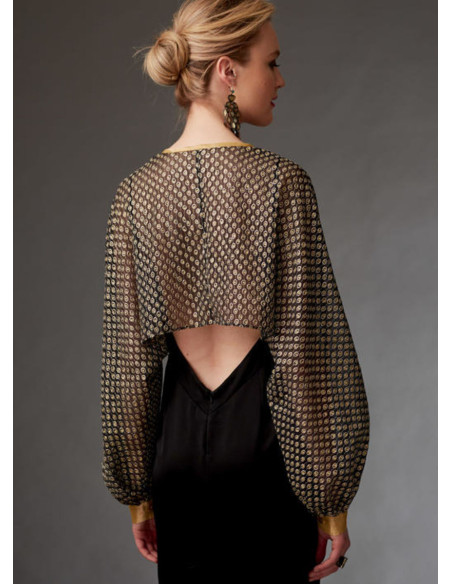 Modello di boleri e mini mantella - Vogue 9276