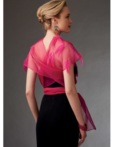 Modello di boleri e mini mantella - Vogue 9276
