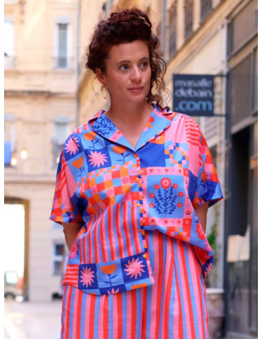 Modello di camicia Wayra - Modelli Marmaï
