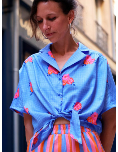 Modello di camicia Wayra - Modelli Marmaï
