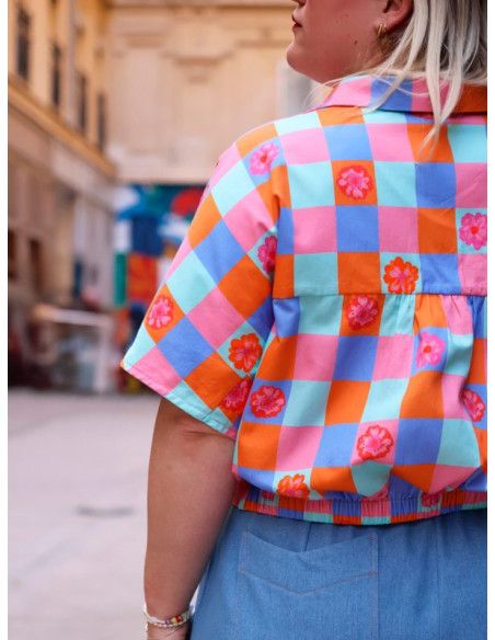 Modello di camicia Wayra - Modelli Marmaï