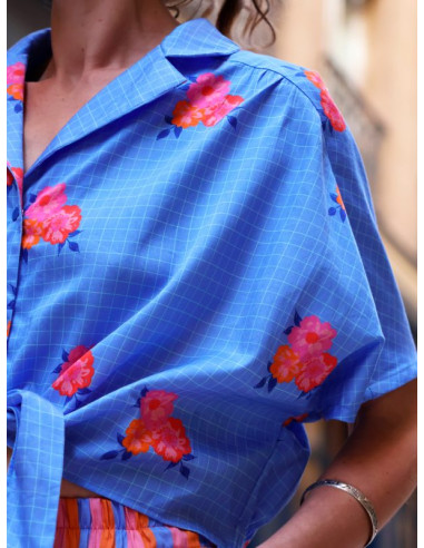 Modello di camicia Wayra - Modelli Marmaï