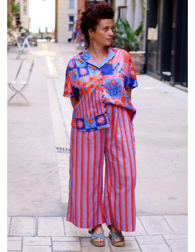 Modello di camicia Wayra - Modelli Marmaï