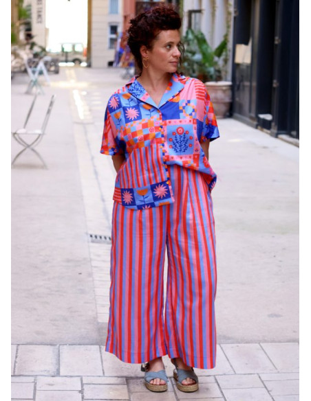 Modello di camicia Wayra - Modelli Marmaï