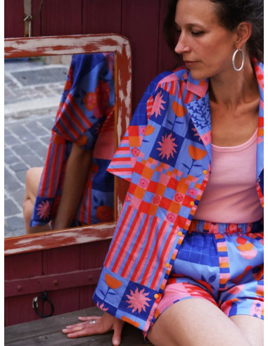 Modello di camicia Wayra - Modelli Marmaï