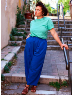 Modello di pantaloni, wide leg o barrel Inti - Marmaï Patterns