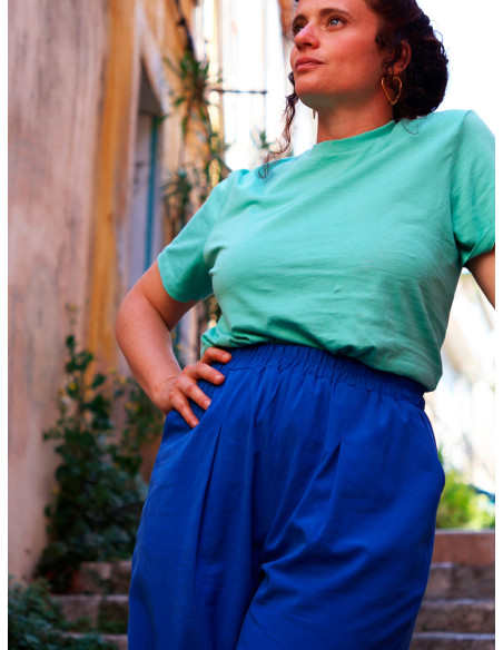 Modello di pantaloni, wide leg o barrel Inti - Marmaï Patterns