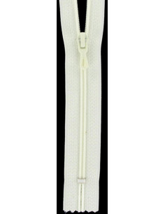 Cerniera in nylon - Avorio