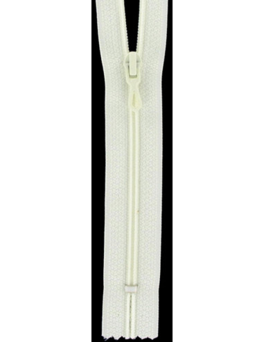 Cerniera in nylon - Avorio