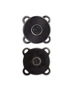 Bottoni a pressione magnetici da cucire 19 mm - Nero 2