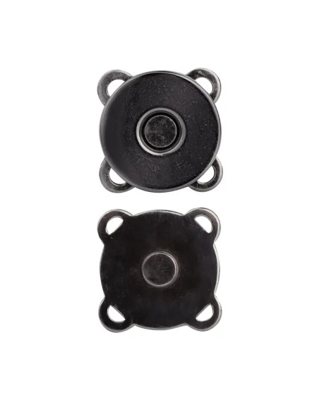 Bottoni a pressione magnetici da cucire 19 mm - Nero