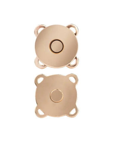 Bottoni a pressione magnetici da cucire 19 mm - Oro