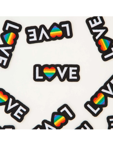 Toppa termoadesiva Love Pride