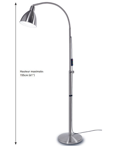 Lampada da terra Daylight Flexivision 2