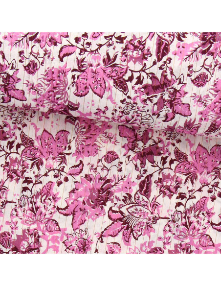 Tessuto voile di cotone indiano - Surat