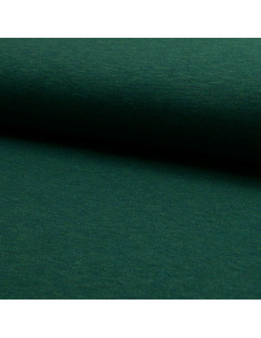 Tessuto felpato misto - Verde smeraldo