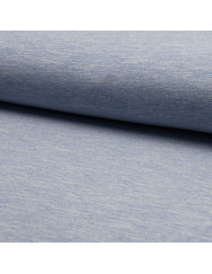 Tessuto jogging misto - Blu