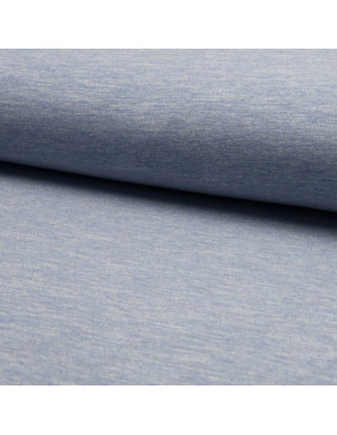 Tessuto jogging misto - Blu
