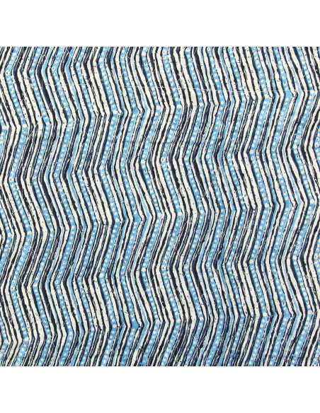 Tessuto di cotone trapuntato indiano - Jivan