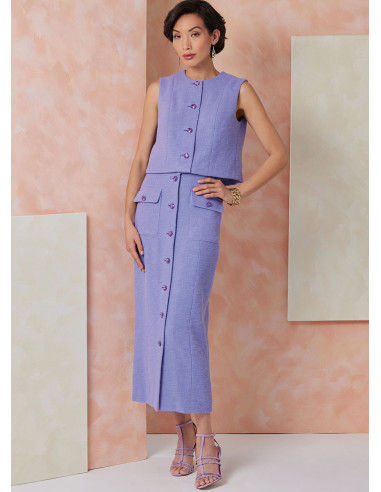 Modello di top - Vogue 2118