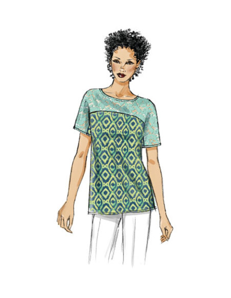 Modello di top - Vogue 8877