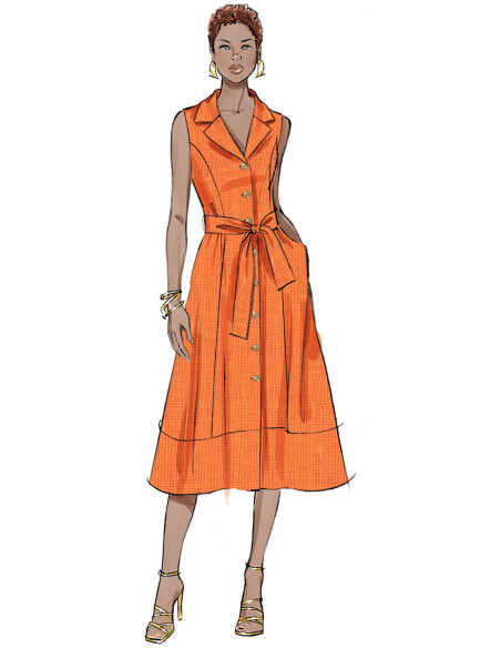 Modello di abito - Butterick 7038