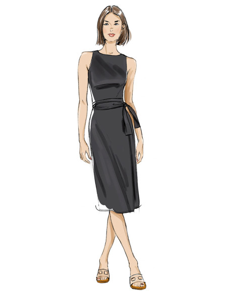 Modello di abito - Butterick 7040